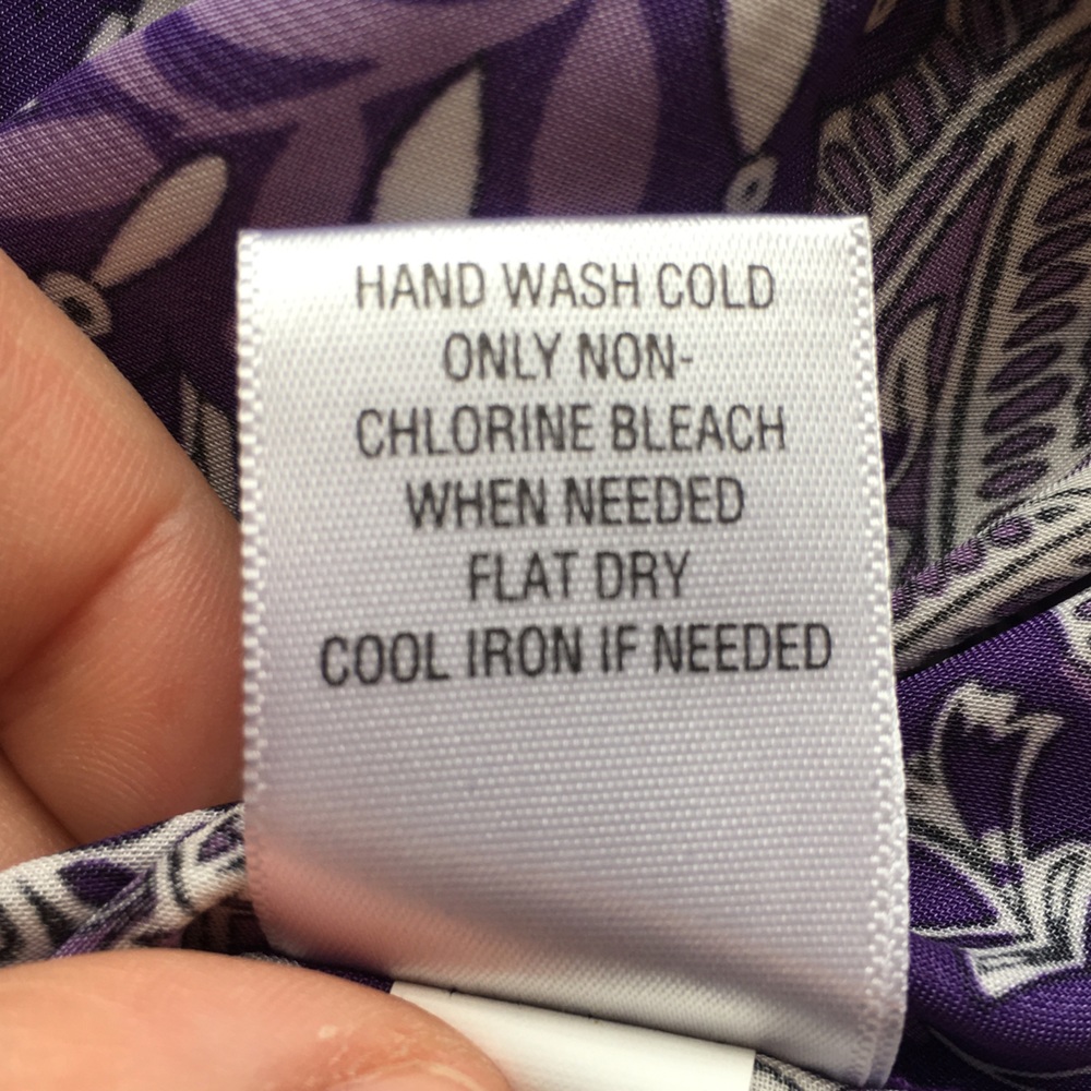 Apt. 9 Purple Paisley Patterned Sleeveless Blouse, Petite Large - Picture 11 of 13